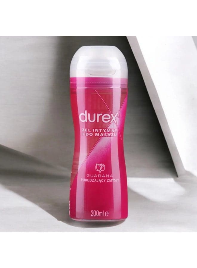 Play Stimulating Massage & Guarana Gel 200m