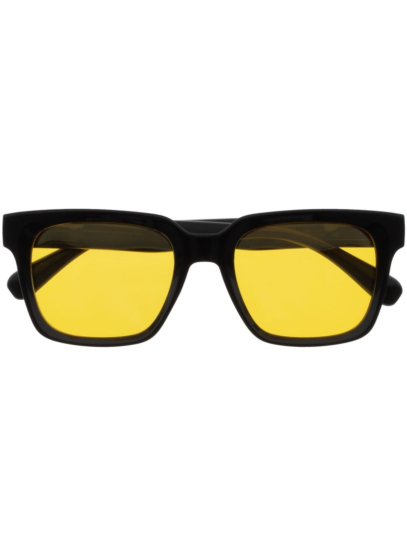 ERA Blue Light Glasses for Women Men, Oversized Frame with Yellow Polarised Lens and UV400 Protection, Anti-Reflective & Anti-Glare, Outdoor & Driving Glasses, Black (Pack of 1)