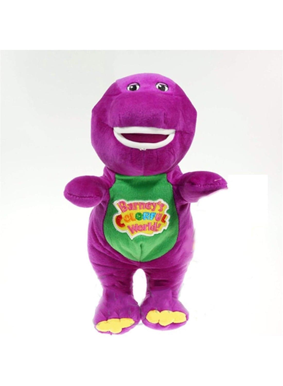 30cm Purple Dinosaur Barney Doll Singing Children's Plush Toy