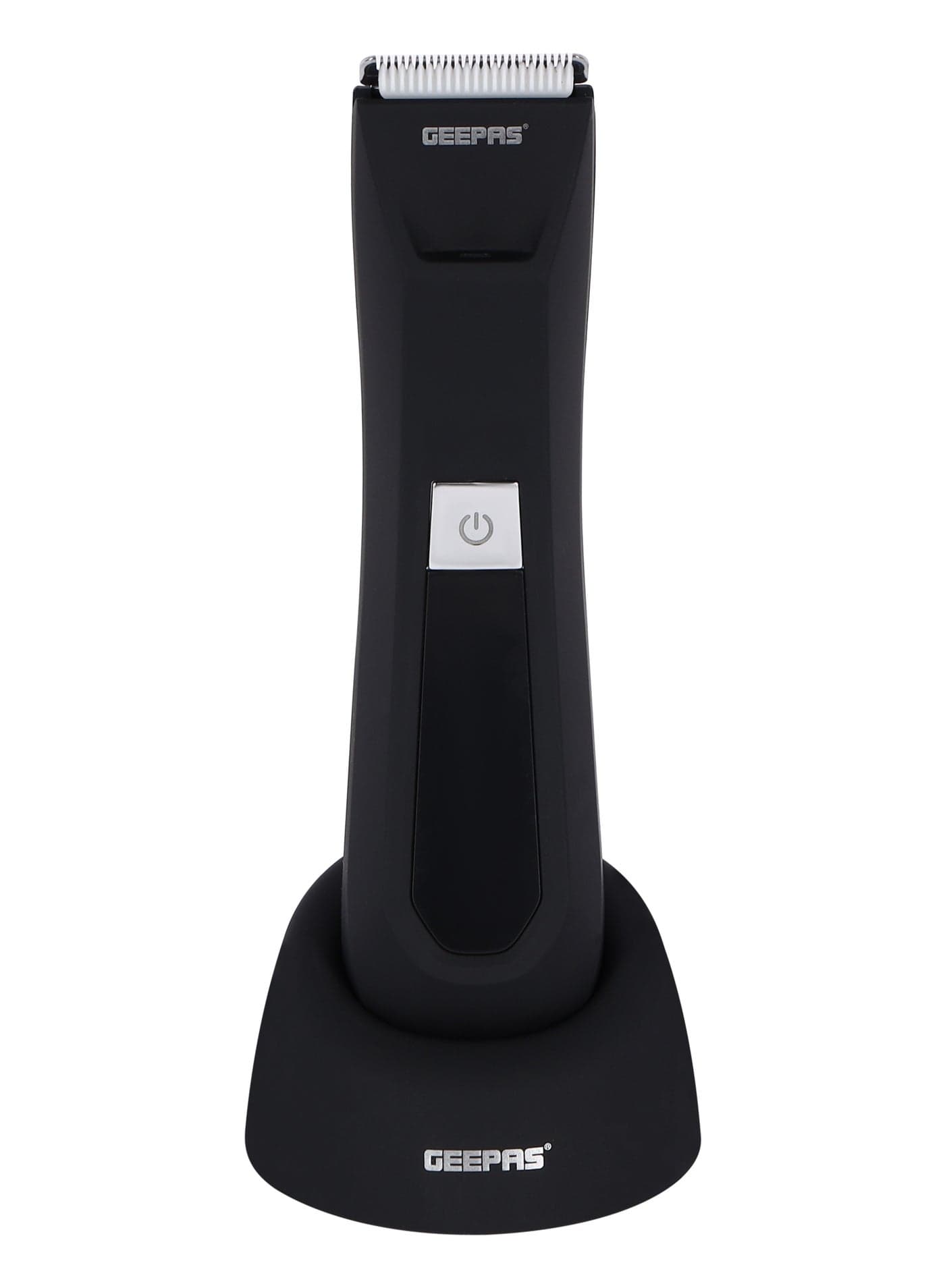 Waterproof Body Trimmer | LED Light and Display, with Detachable and Adjustable Guide Combs | Trimmers for Men, Convenient and Long-Lasting Battery | 2 Years Warranty GTR57519UK Black