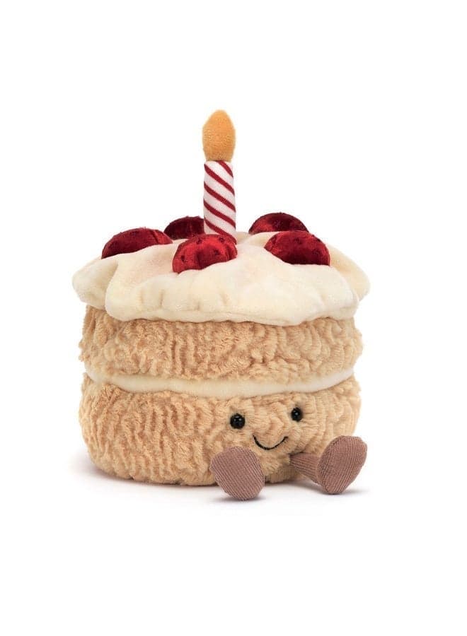 Amuseables Birthday Cake— Exquisitely Soft, Delightful to the Touch — Your Premier Choice for Gifting