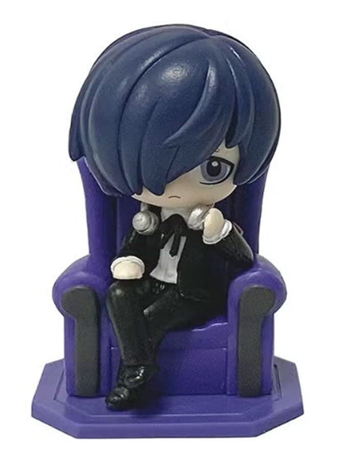 Persona Chibi Akihiko Sanada Anime Figure, Desk Decor and Charming Birthday Gift 7.4cm
