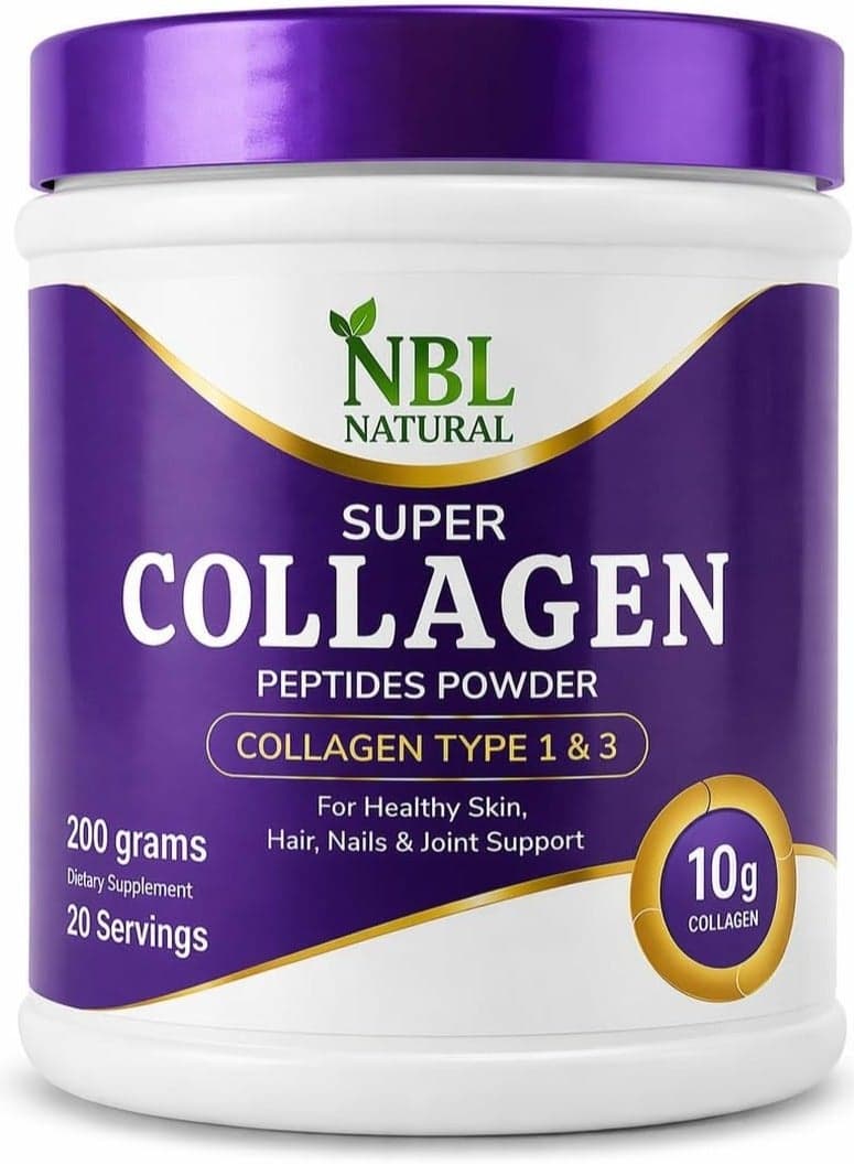 Super Collagen Peptides Powder Unflavored 200 grams