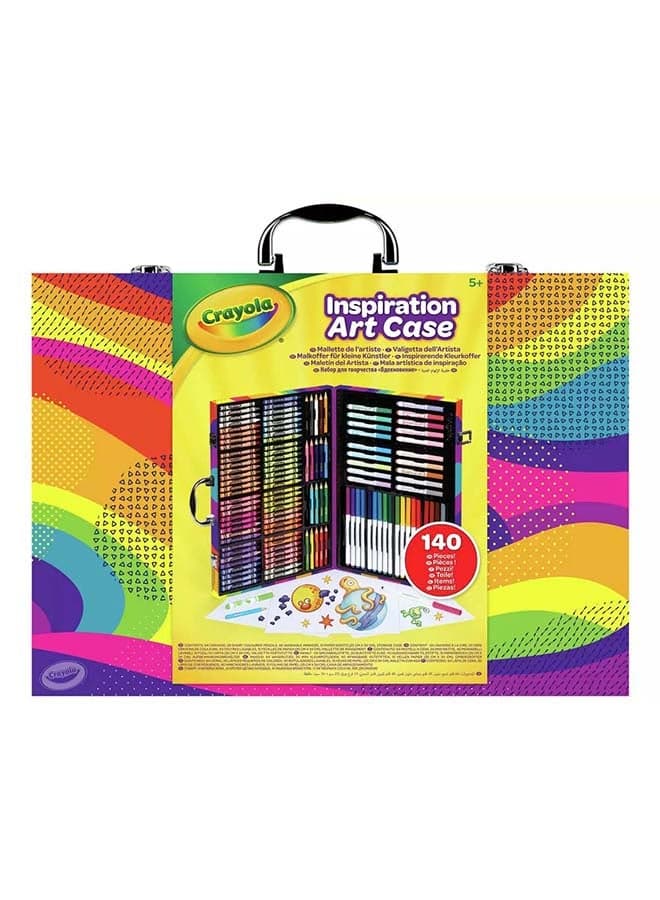 Inspiration Art Case Multicolor | Art Case is the ultimate creative toolkit for artists of all ages | PerfeCountfor aspiring artists, this art case is designed to inspire creativity and make it easy to create stunning masterpieces. Whether you're at home or on the go, | ideal for ages 4+ up