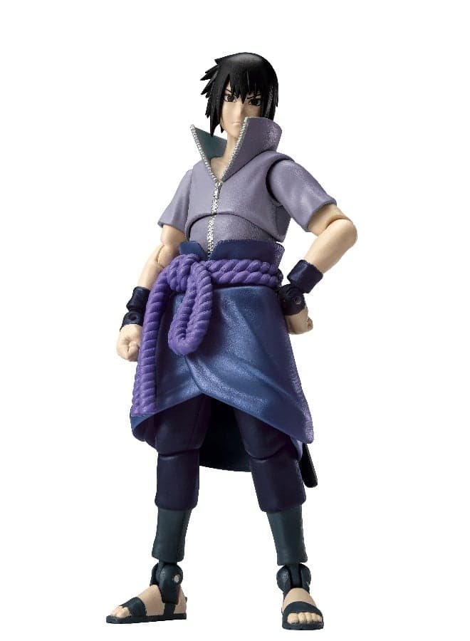Anime Heroes Naruto Ultimate Legends 5-Inches - Uchicha Sasuke (Adult) | Collectible Action Figure | Display Figure | Perfect Gift for Collectors, Manga & Anime Lovers!