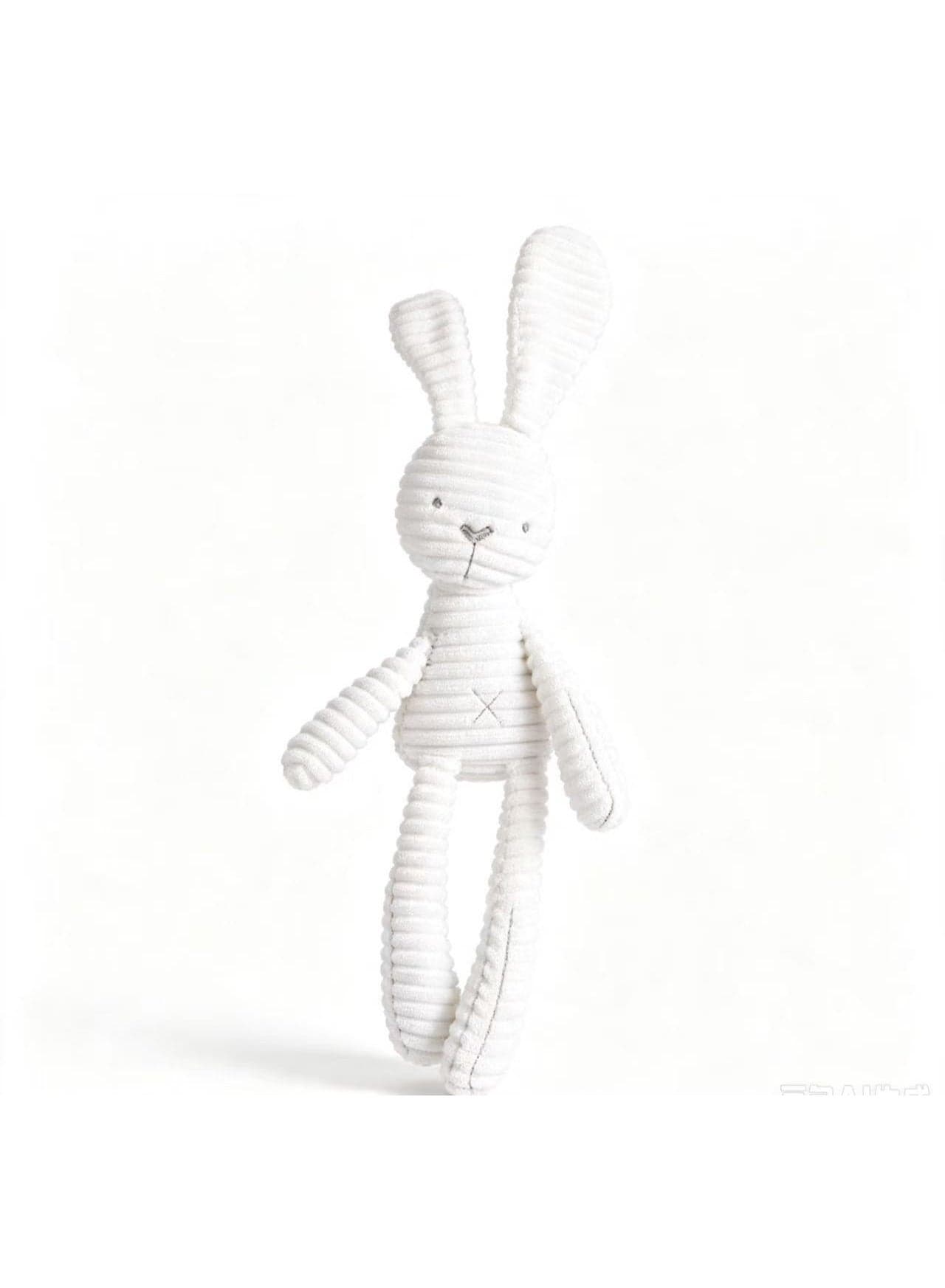 Adjustable Long‑Legged Rabbit Decoration Soft Plush Bunny Ornament Cute Home Decor Gift for Baby Infant Nursery Room
