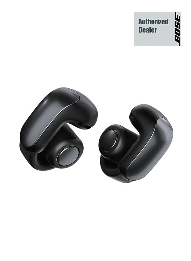 Ultra Open Earbuds with OpenAudio Technology, Open Ear Wireless Earbuds, Up to 48 Hours of Battery Life Black