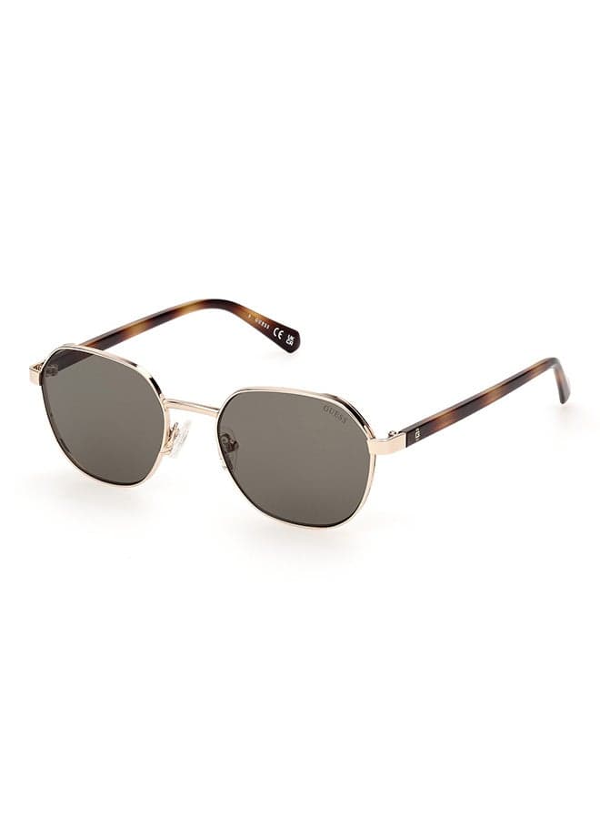 Men's UV Protection Round Sunglasses - GU0011632N51 - Lens Size: 51 Mm