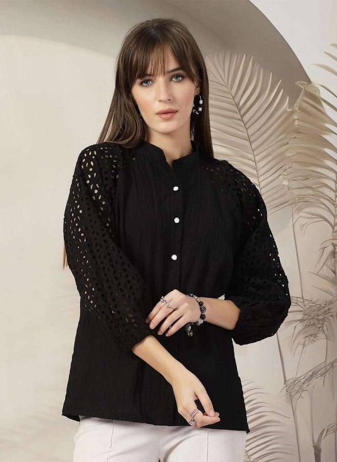 Black Casual Shirt for Women