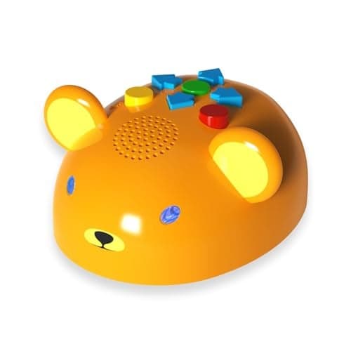 Apitor Robot Bear ScreenFree Coding Robot for Kids Ages 35 First Coding Toy with Lights Sounds Alphabet Map STEM Learning Toy Birthday Gift for Boys Girls