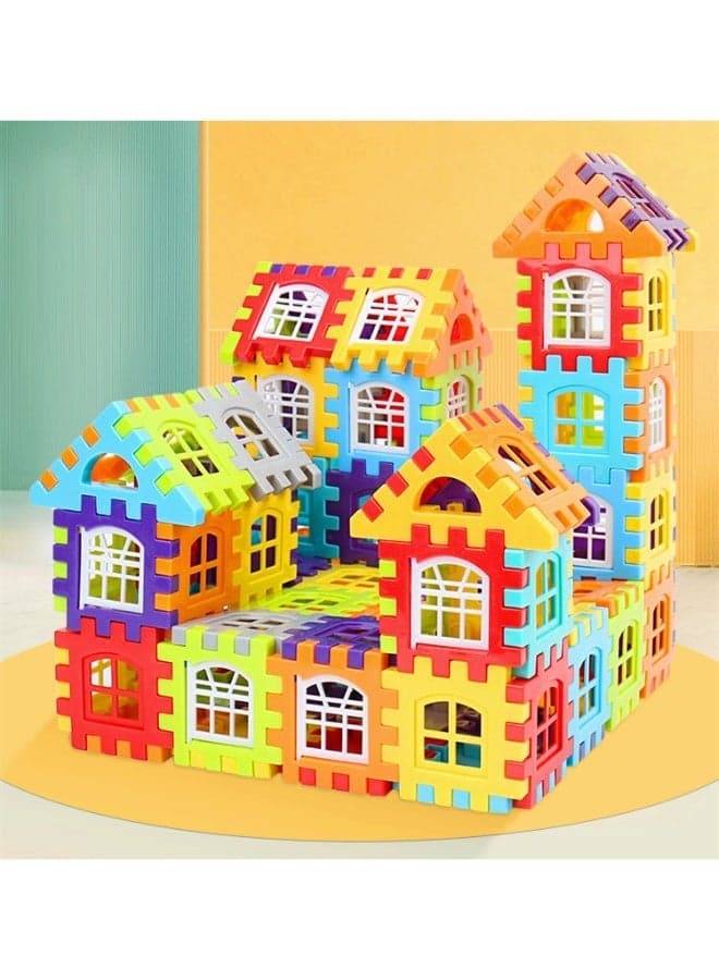 Building Blocks for Toddlers & Kids Toy Sets – 210 Pcs Plastic Building Toys –Colourful Interlocking Building Blocks,Encourages Creative Construction Promotes Educational Brain Development, Stimulates Imagination, For Kids 3+ Years