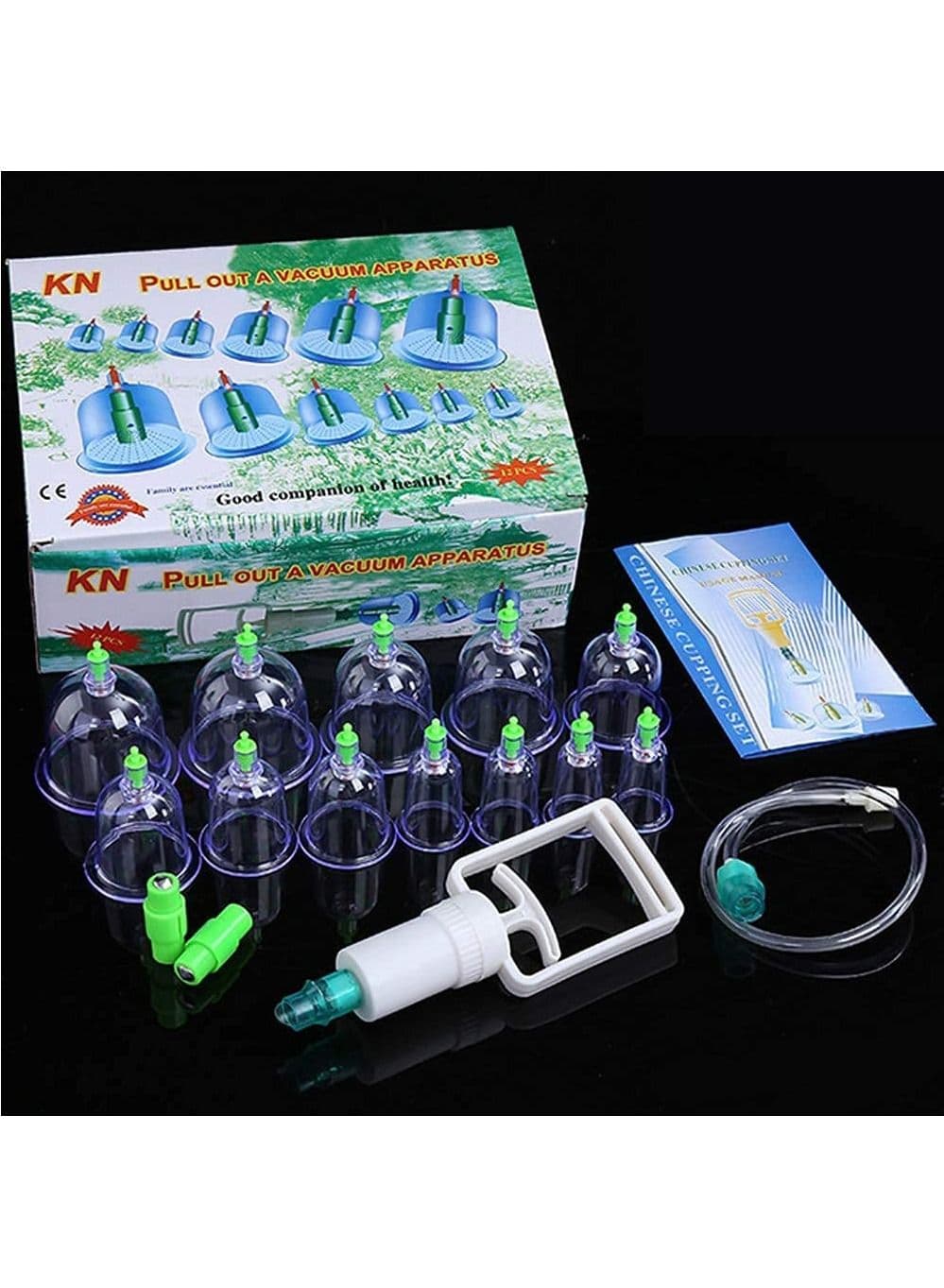 Anti Cellulite Hijama Cupping Kit Massager Vacuum Suction Cup for Cellulite Treatment Chinese Cupping Therapy Set for Arthritis