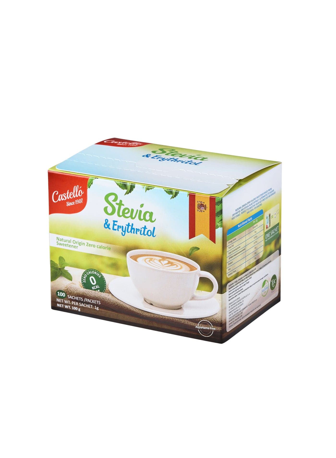 Zero Calorie Stevia Sweetener