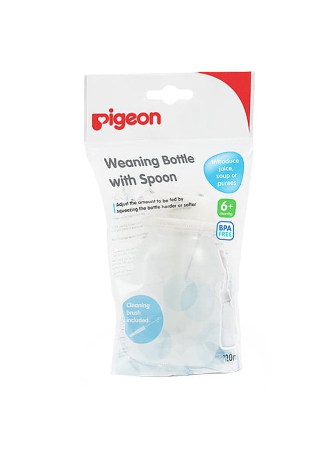 Weaning Bottle With Spoon 120Ml