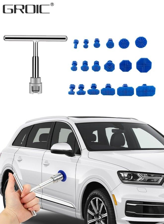 Dent Puller Glue Tabs,Car Paintless Dent Repair Tools Set,PDR Paintless Dent Repair Kit,Car Dent Puller Removal Dent Remover Kit