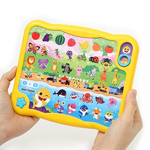 Pinkfong Baby Shark Sing Learn Pad Interactive Educational Sound Toy Infant Toddler