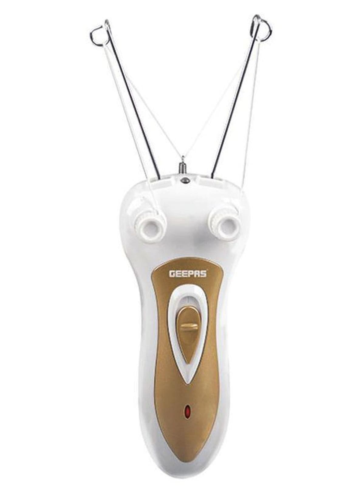 Rechargeable Ladies Epilator Set Safe Epilation Of All Body Parts, Great For Travel, Electric Threading Removers, Minimizes Pain, Smoother Faces, Quick And Effective White/Gold