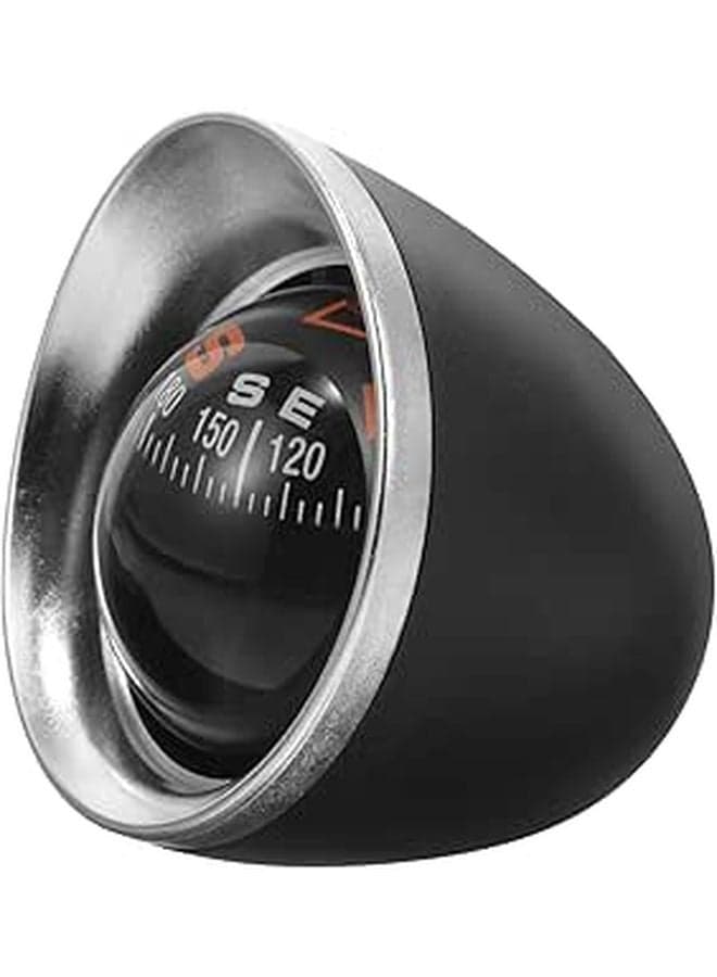 Self Adhesive Car Compass Ball for Dashboard Navigation Easy Install Stylish Decoration