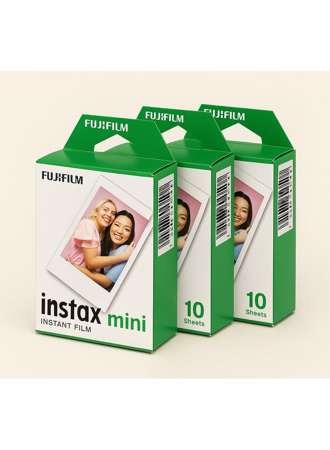 Fujifilm Instax Mini Instant Film – Total 30 Sheets Compatible with All Instax Mini Cameras Like Mini 12, Mini 41, Mini Evo, Mini 90 White Frame High-Quality Fast Developing Ideal for Scrapbooks, Gifts
