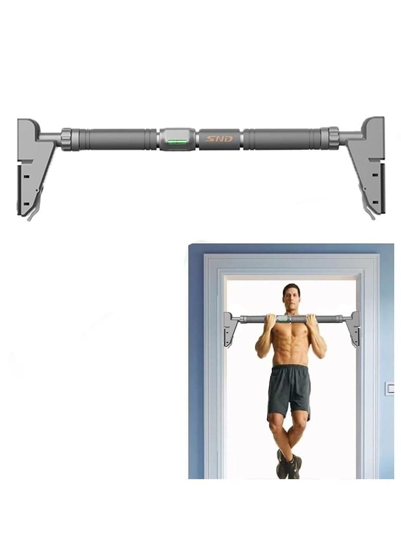 Pull-Up Bar for Door Frame, Door Pull Up Bar Doorway Chin Up Bar, Adjustable 76-95 cm Workout Equipment for Home Gym Upper Body Workout Non-Slip, No Installation Required