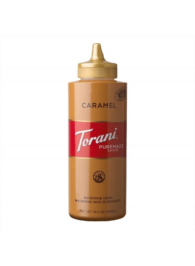 TORANI, SAUCE,MOCHA,CARAMEL 16.5 OZ