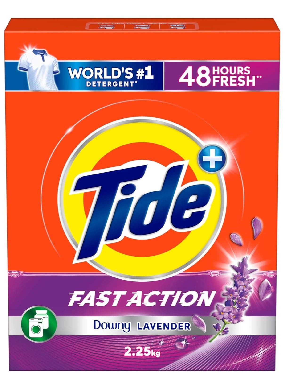 Fast Action Laundry Detergent Powder With Lavender 2.25kg