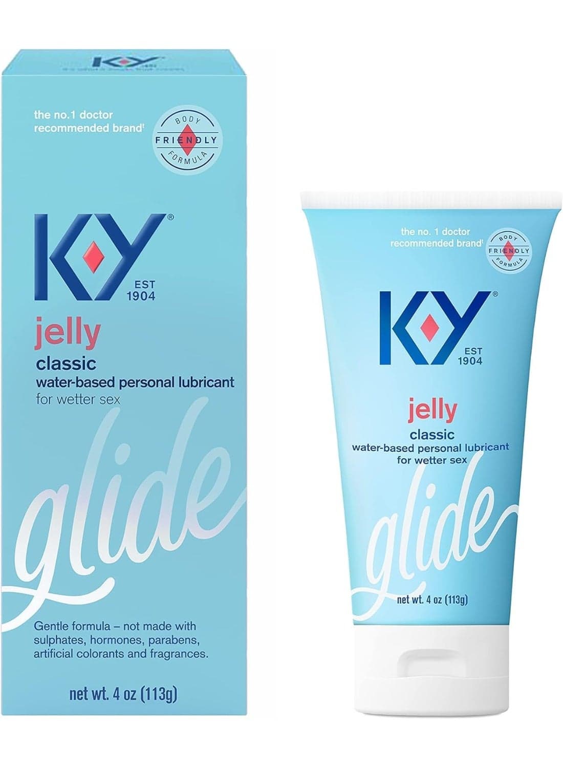 Classic Water-based Personal Lubricant, Gel 113 gram