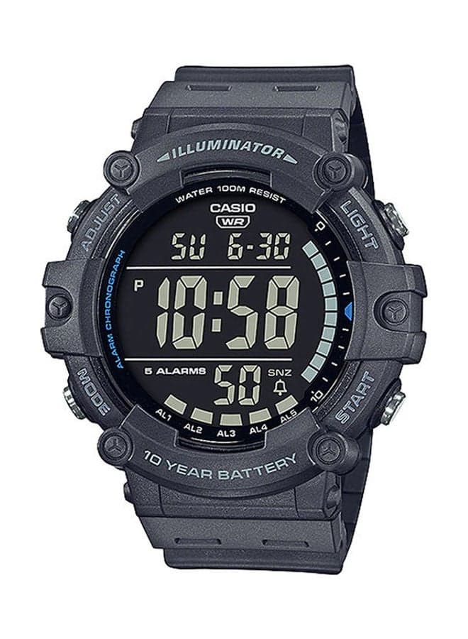 Men Rubber Digital Watch Ae-1500Wh-8Bvdf
