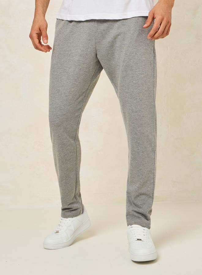 Eco Earth Slim Terry Open Hem Jogger With Welt Pockets