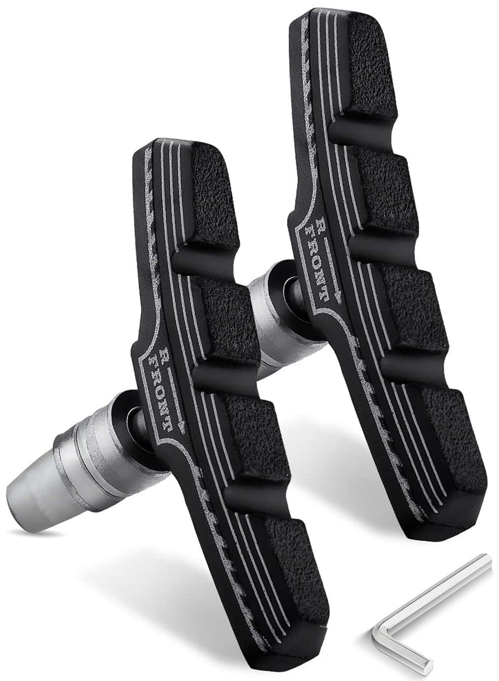Premium Bike Brake Pads, Professional Mountain Bicycle V-Brake Pads