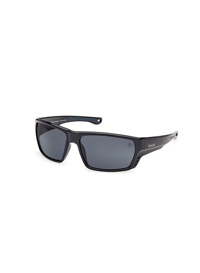 Men's Polarized Rectangular Sunglasses - TB0000201D64 - Lens Size: 64 Mm