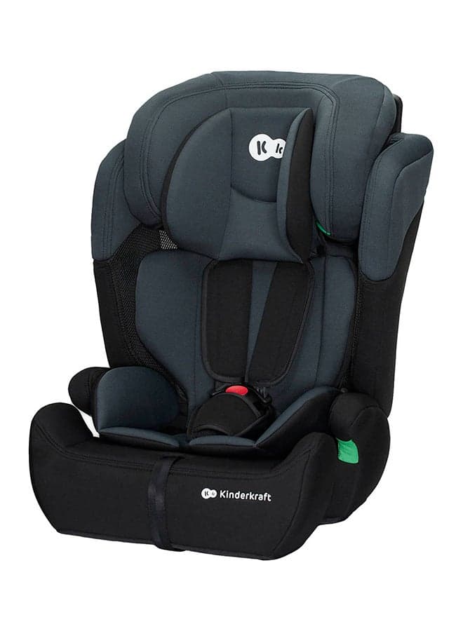 Car Seat Comfort Up, I - Size Booster Child Seat, With 5 Point Harness, Adjustable Headrest, For Toddlers , Infant, Group 1/2/3, 9 - 36 Kg, Up To 12 Years, Black