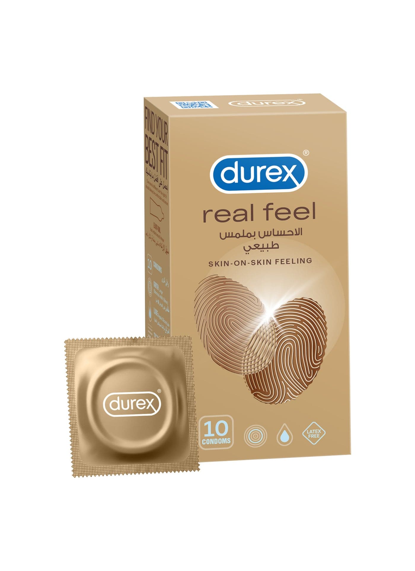 Skin On Feeling Real Feel Condoms 10 Pieces