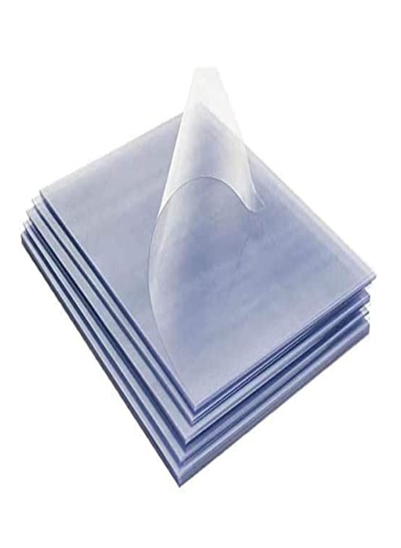 100-Piece A4 Size Clear Binding Sheet 200 Micron Thickness