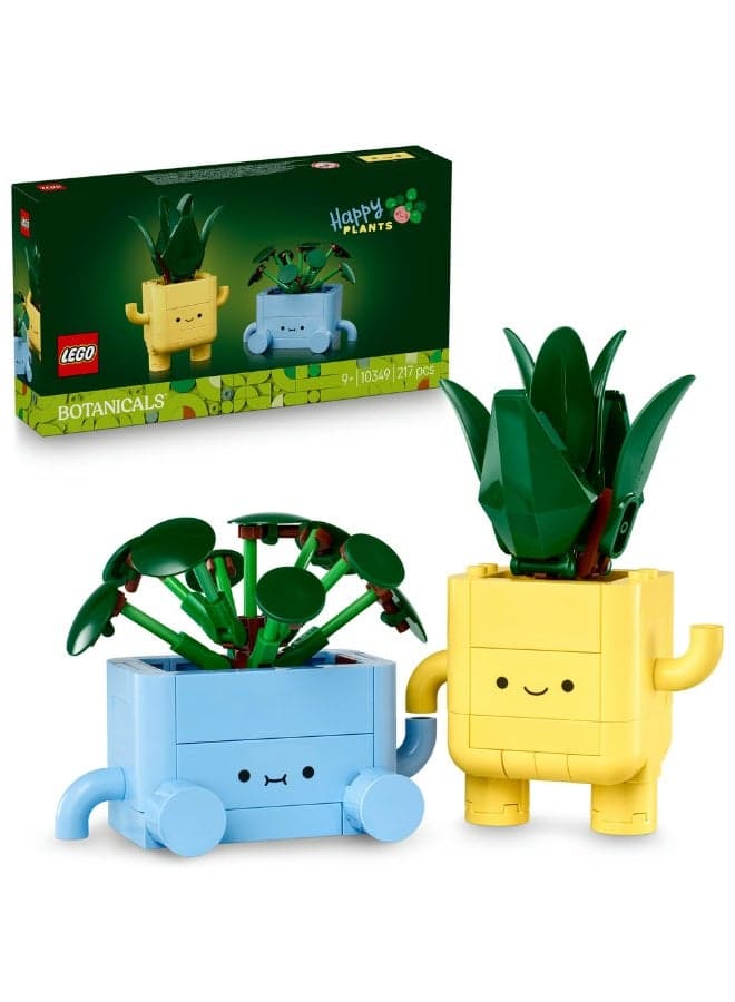 Botanicals Happy Plants Home Decor Building Set 10349 (Age 9+, 217 Pieces)