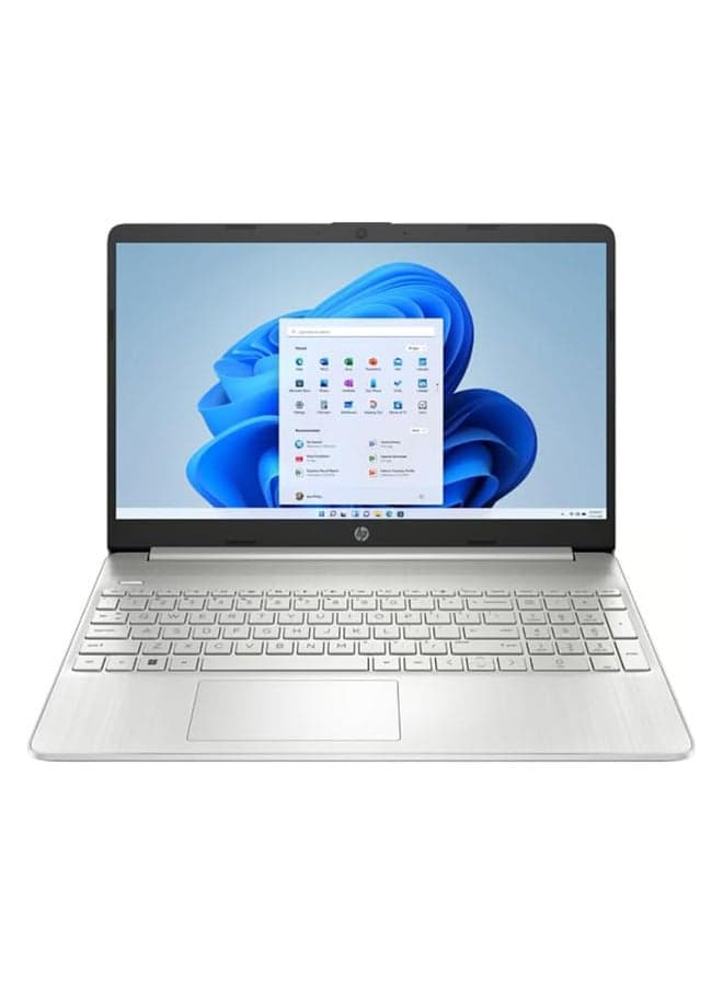 (Upgraded Version) 15S-FQ5141NE Laptop With 15.6-Inch Display, Core i3-1215U/4GB RAM/256GB SSD/Intel UHD Graphics/Windows 11 English Natural silver