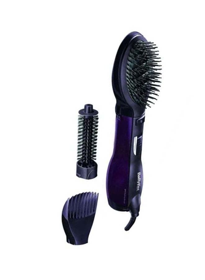 3-In-1 Pro Styling Brush Purple/Black