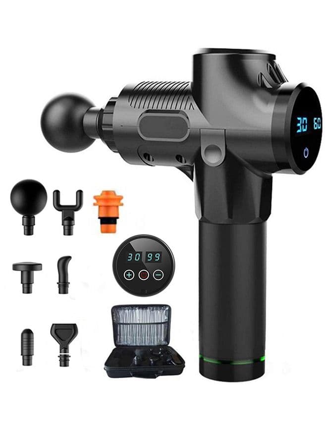 30 Levels Deep Tissue Portable Muscle Massage Gun Set With Bag