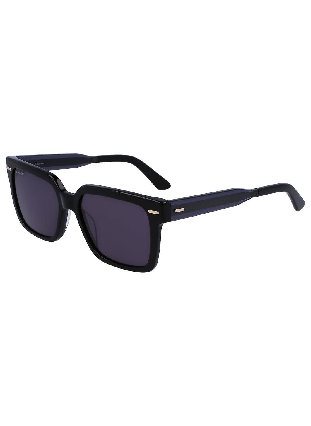 Full Rim Acetate Rectangle Calvin Klein Sun Ck22535S 5517 (001) Black