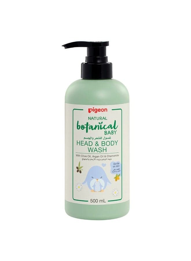 Natural Botanical Baby Skincare Head & Body Wash 500ml
