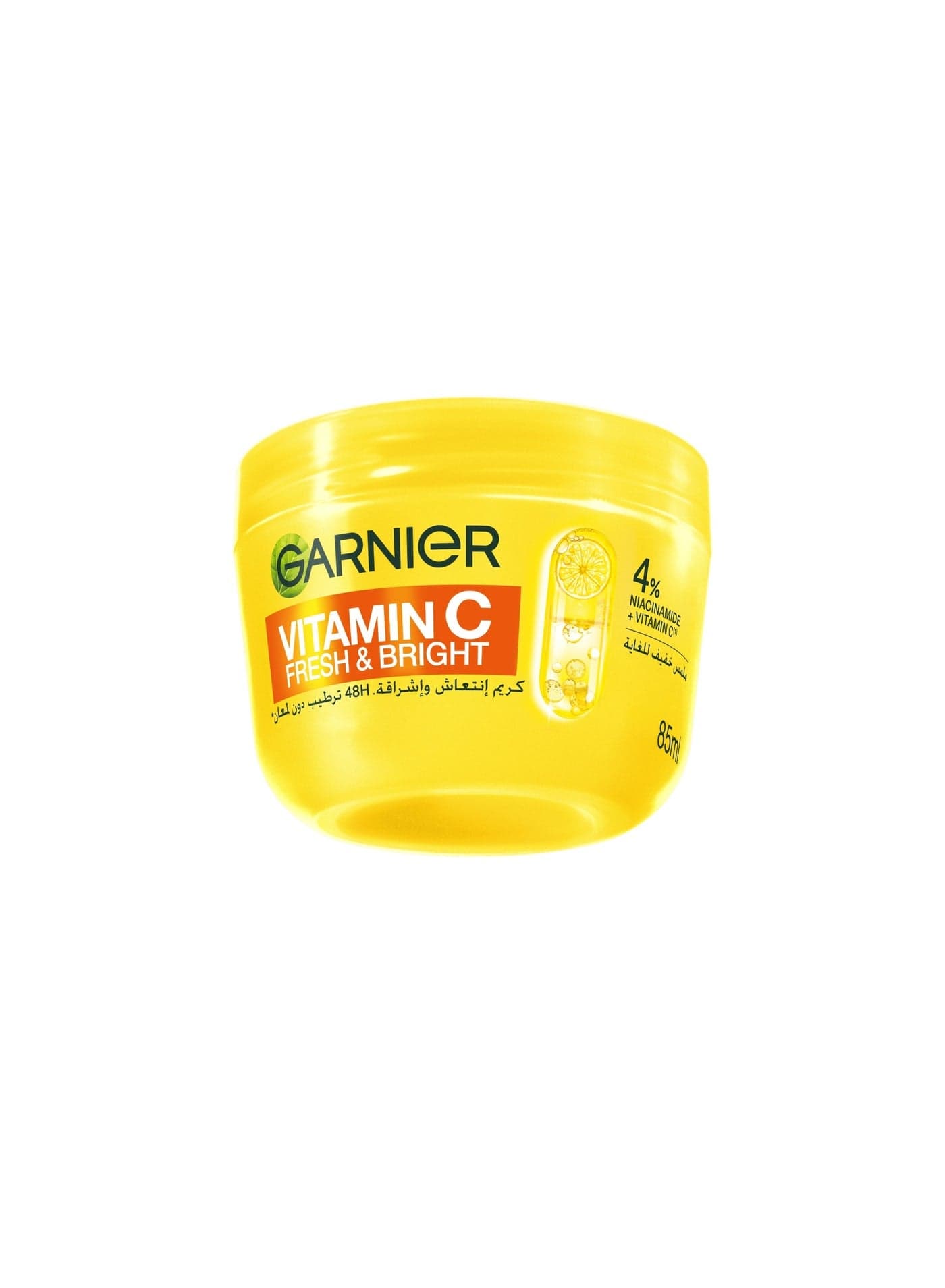 Garnier SkinActive, Fresh & Bright Moisturizer Cream, 4% Vitamin C & Niacinamide, For Dull & Uneven Skin