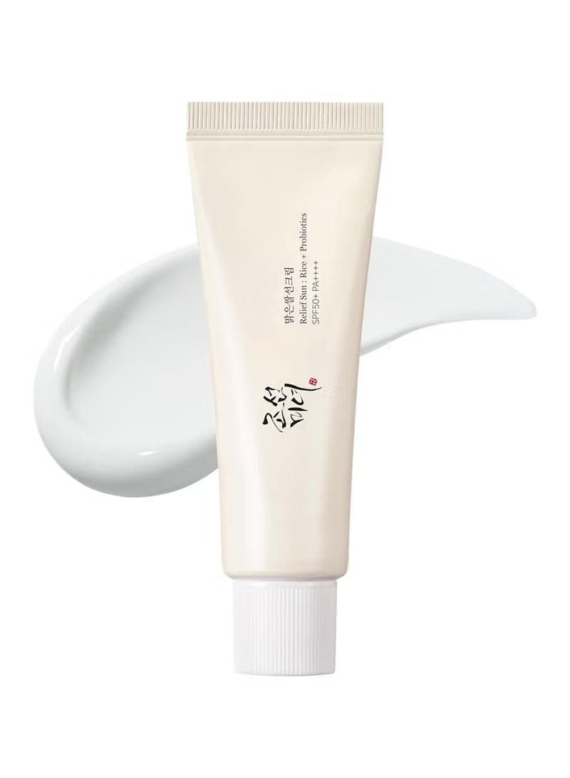 Rice + Probiotics Sunscreen 50ml - SPF50+ PA++++ | Moisturizing Face Sunblock