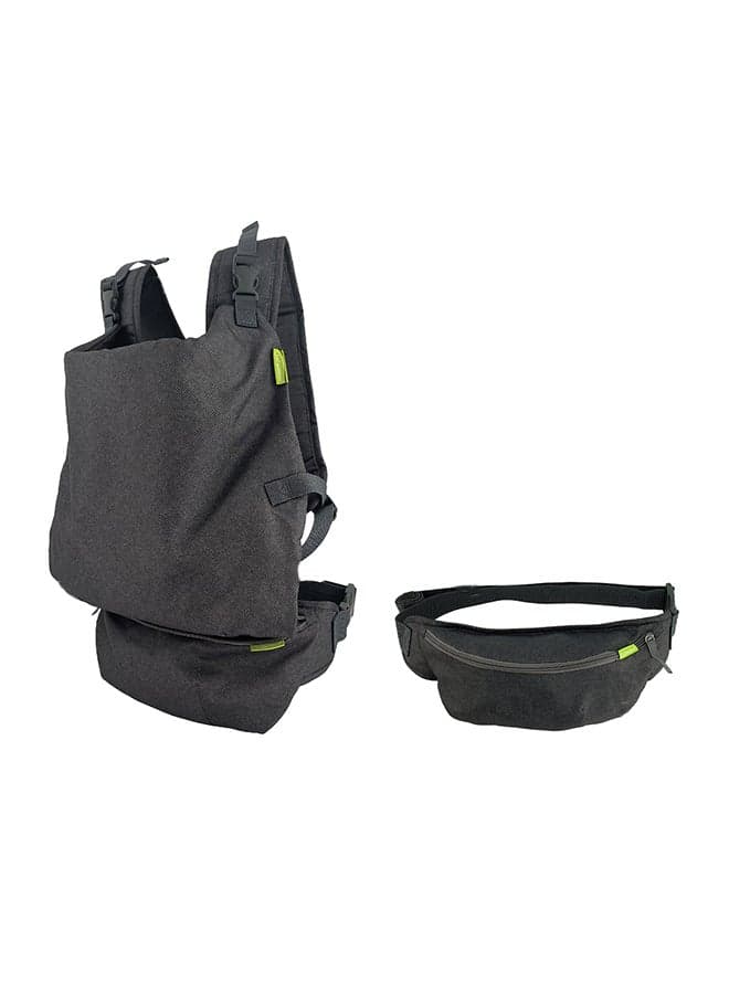 Fold And Go 2-In-1 Baby Carrier Ideal For Travel And Quick Everyday Outing, Utra Lihjtweight And Comapct Carrier
