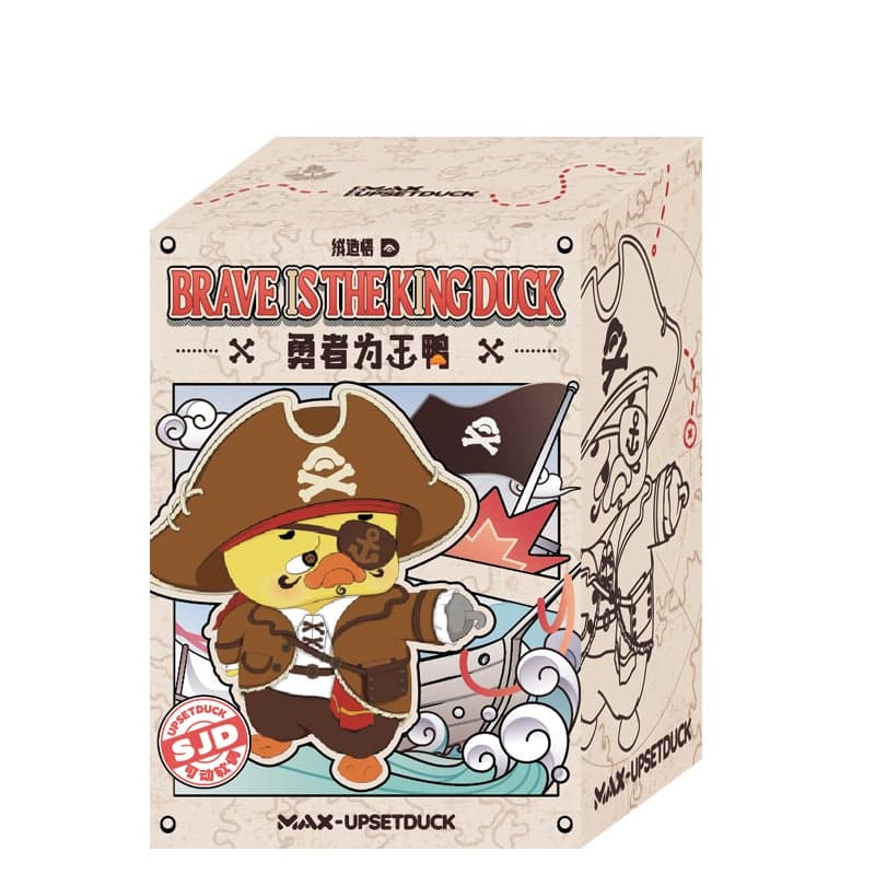 Max Upsetduck Brave Is The King Duck SJD Plush Toy Assorted