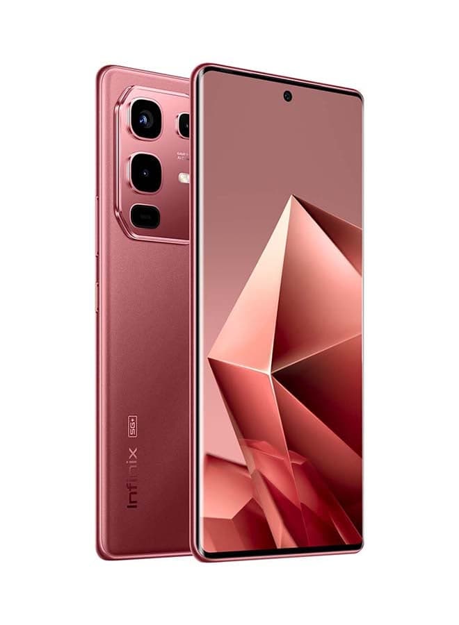 نوت 50 إس ثنائي الشريحة أحمر بورغندي 8 جيجابايت رام 256 جيجابايت 5G - نسخة الشرق الأوسط