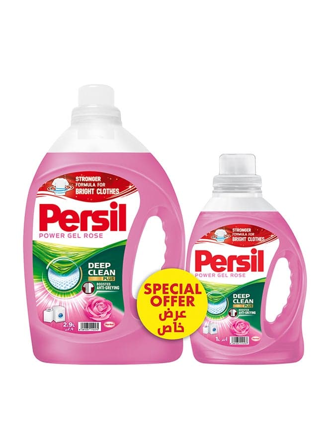 Liquid Laundry Detergent Rose And Power Gel
