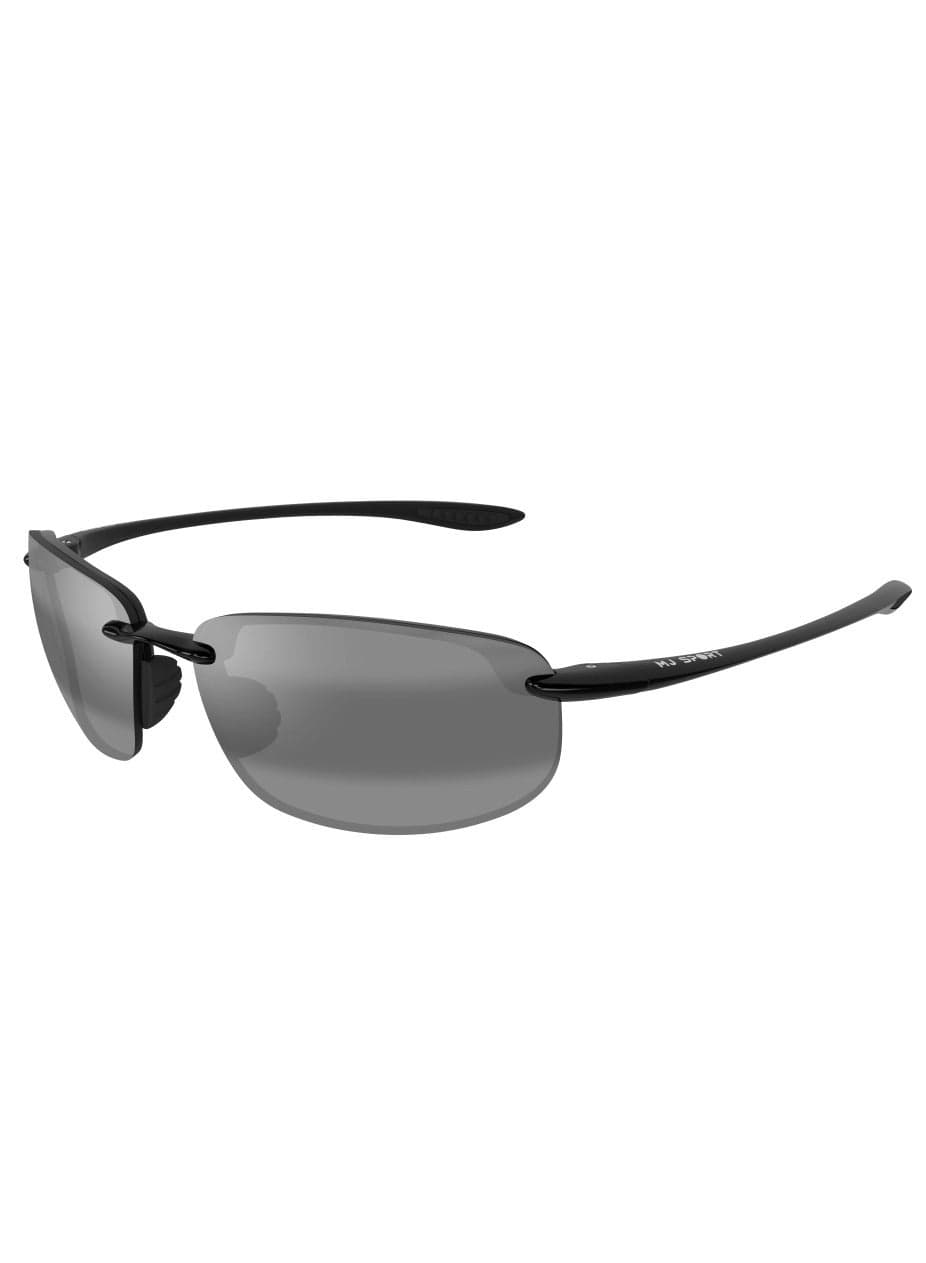 Maui Jim Ho'okipa 407-02 Unisex Polarized Rectangular Sunglasses – 64 mm Lens Size