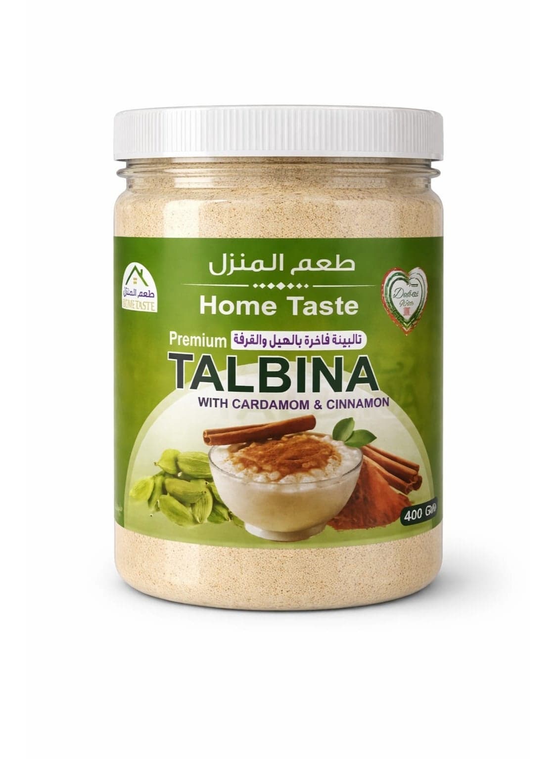 Home Taste Premium Talbina With Cardamon and Cinnamon Flavour 400 gms