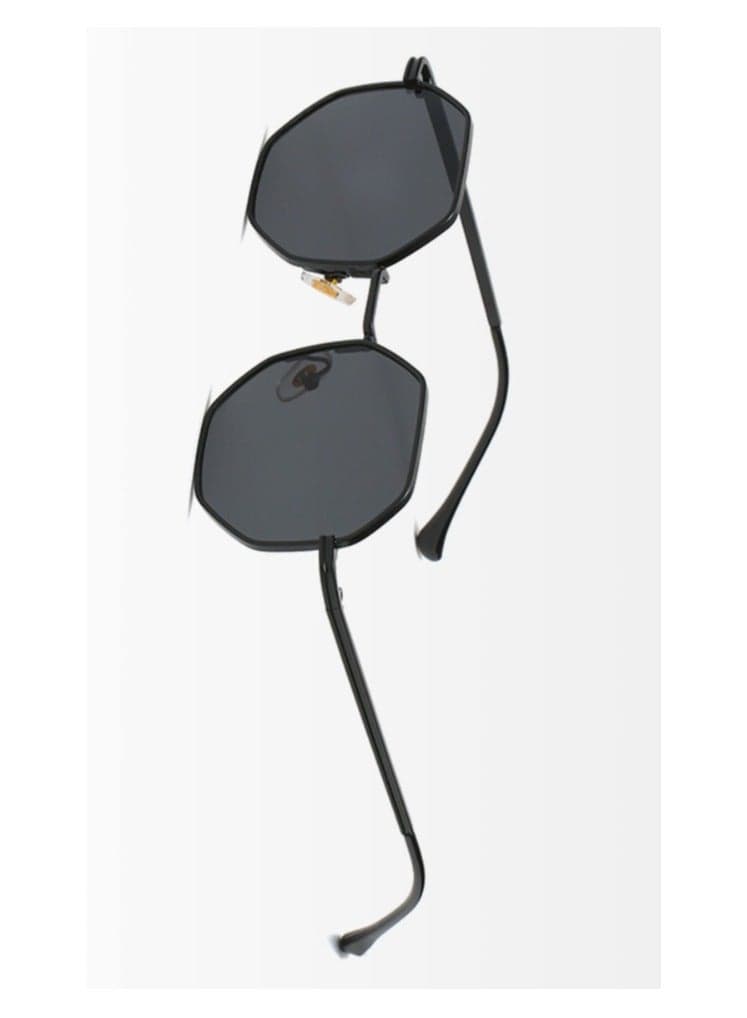 Polygonal sunglasses