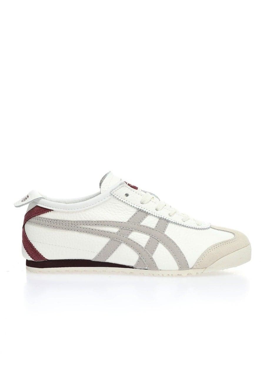 Mexico 66 Colorblock Sneakers Beige/White/Red